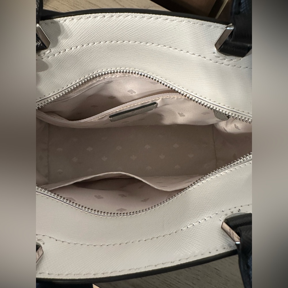 Kate Spade New York Staci Medium Satchel in nimbus grey multi colorblock - Picture 7 of 15